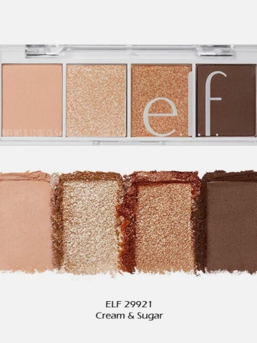 ELF Bite Size Eyeshadow Palette Duo - Cream & Sugar AND Hot Jalapeño - Picture 2 of 12
